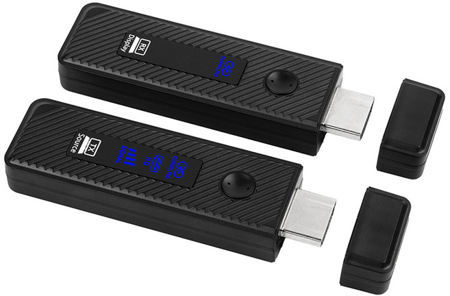 易控王 30M HDMI螢幕無線傳輸器 無線投射 1080P高畫質 小巧便攜, 1個, 40-180