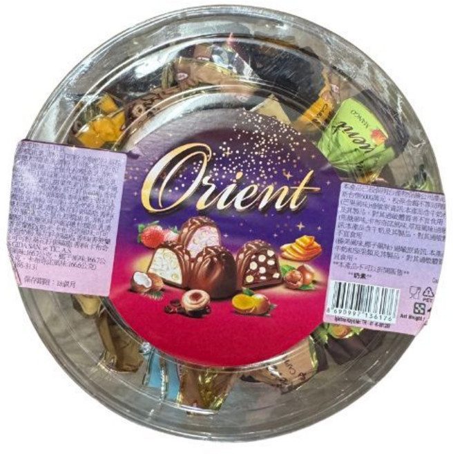 Orient 綜合巧克力, 1個