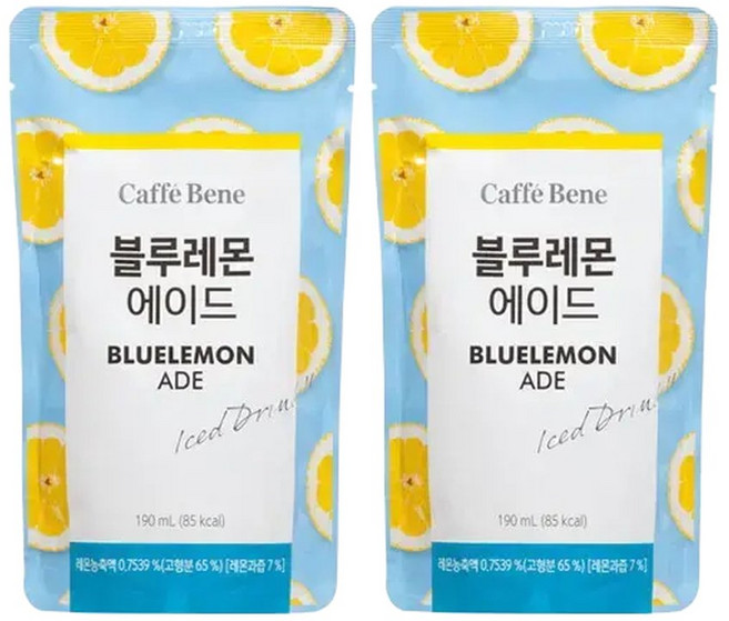 블루레몬에이드 파우치 (190ml x 10팩) x 3박스, 190ml, 1개