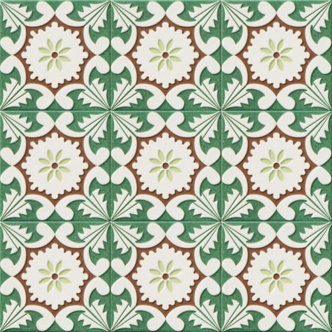 200 X 200 자기질 북유럽 패턴 타일 (벽 바닥 현관 화장실 욕실 주방), 1개