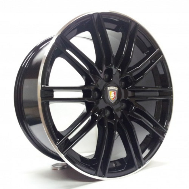 FK 鋁圈 20吋 5/130 EP11803 亮黑車邊 鋁合金 輕量化, 1個