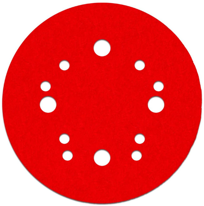 디아블로 후크 앤드 락 ROS 샌딩 디스크 단단한 표면 목재 금속 플라스틱용 5인치 320 그릿 울트라 파인 세라믹 블렌드 4개입 DCD050320H04G, Ultra Fine, 50 Count (Pack of 1)