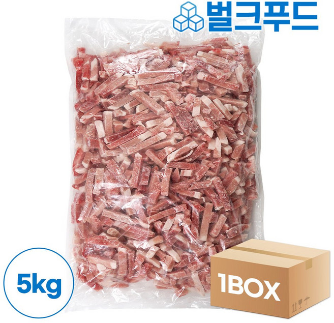 국내산 탕수육용 뒷다리살 10kg 돼지고기 업소용, 1개