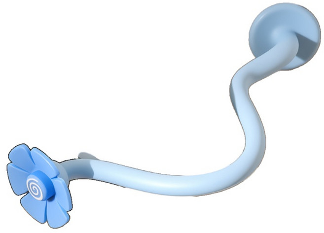 세탁기 건조기 환기 도어스토퍼 자석 고정 거치대, 1개, 스카이블루