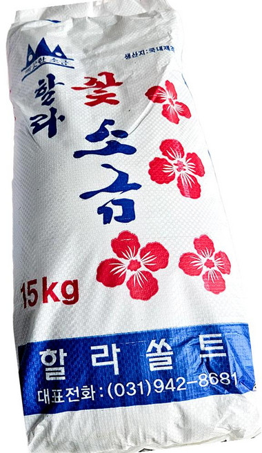 신안 할라 꽃소금 15K 국산소금 천일염 요리소금, 1개, 15kg