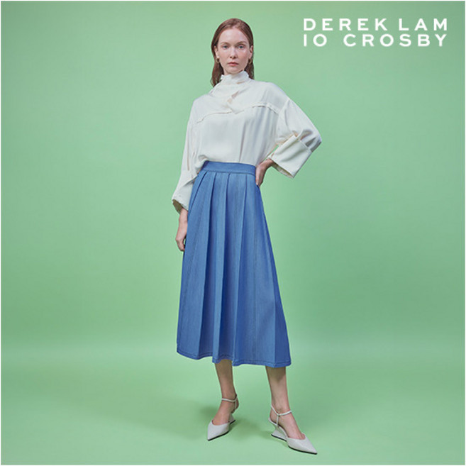 [데렉램 10 크로스비] [런칭가:69 000원](소프트터치) 데님 스커트