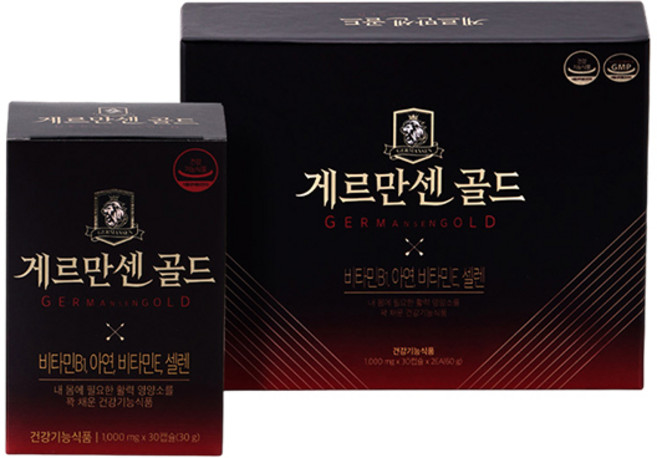 독일수출 남성기능식품 게르만센 3개월분(90일), 3개, 30정