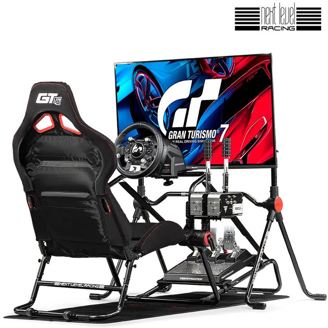 넥스트레벨 레이싱 GT LITE PRO 레이싱시트 레이싱휠 거치대 (공식수입정품/판매처 에이투비 꼭 확인후 구매요망), 1개