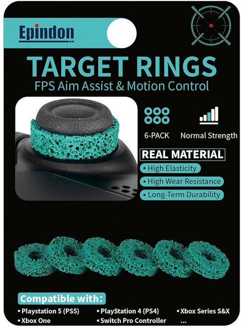 Epindon Target Rings | FPS Aim Assist Precision Motion Control | Compatible with PS5/PS5 Edge PS4