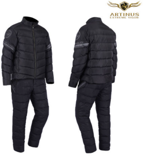 아티누스 AUJ-307 덕다운 내피 블랙