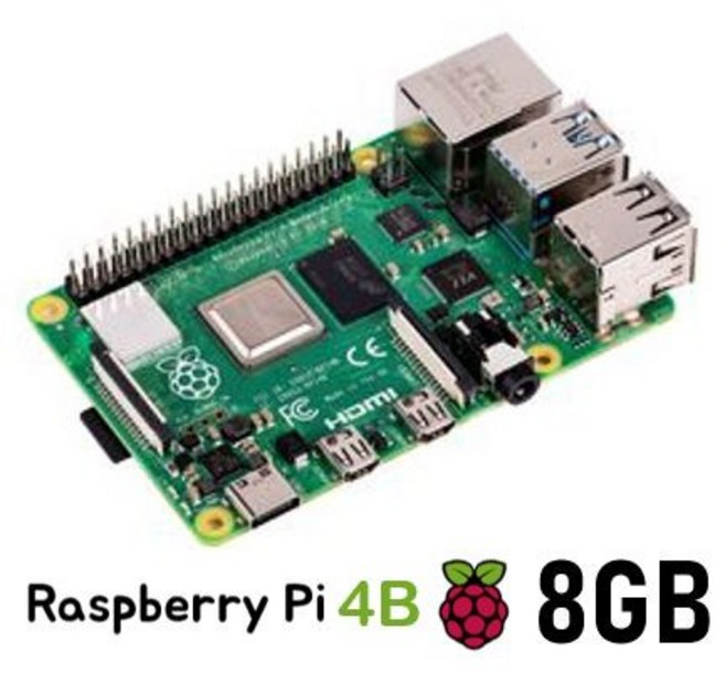 라즈베리파이 4B 8GB 모델, 1개