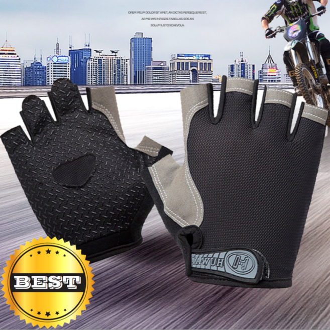 피에스러브미 올라운드 스포츠 반장갑 굳은살방지 물집방지 헬스 라이딩, 블랙매쉬, 1개