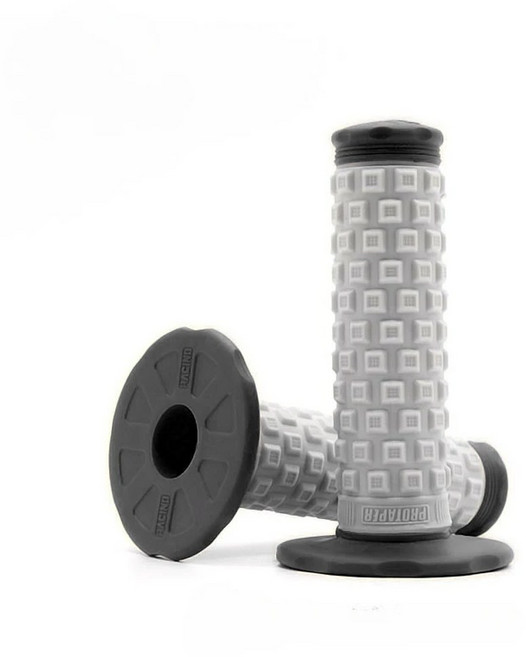 오토바이 그립 먼지 자전거 Protaper 핸들 바 Mx 베개 탑 스로틀 22mm 바용 7/8 "고무, black-grey, 1개, grey-black