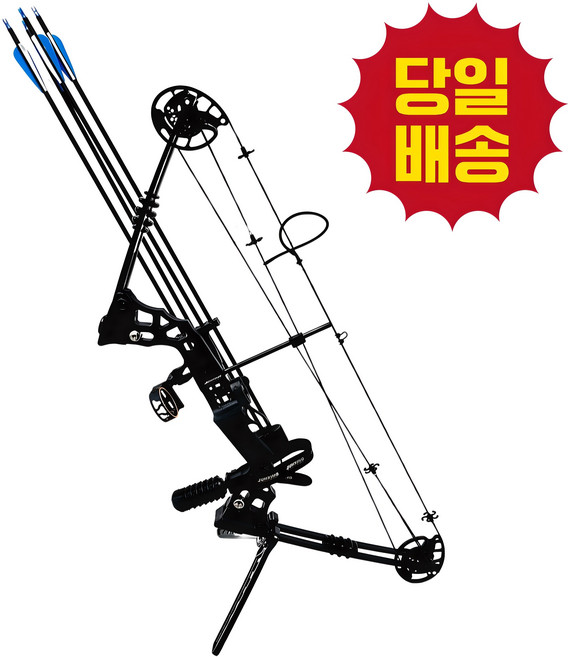 2FAC 컴파운드 보우 사냥용 양궁 활 풀세트 국내용, 1개, 풀패키지1