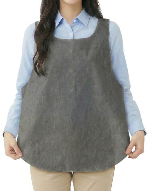 합리적인 일회용 앞치마 식당 손님용, 500개, 그레이