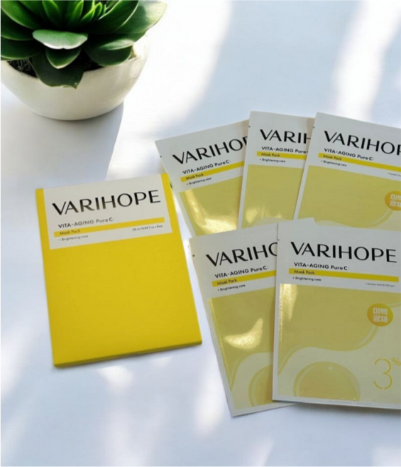 베리홉 비타에이징 퓨어씨 마스크팩, 5개입, 2개