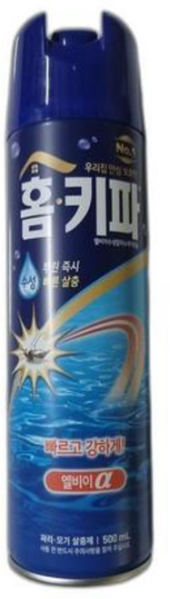 홈키파 수성 알파 살충제 500ml, 3개