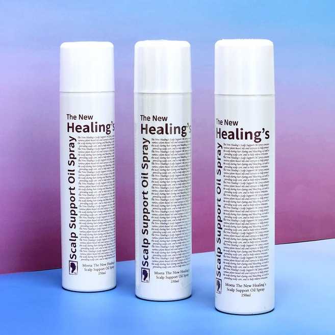 모에타 더 뉴 힐링스 스캘프 서포트오일 스프레이 250ml 3개, 투명
