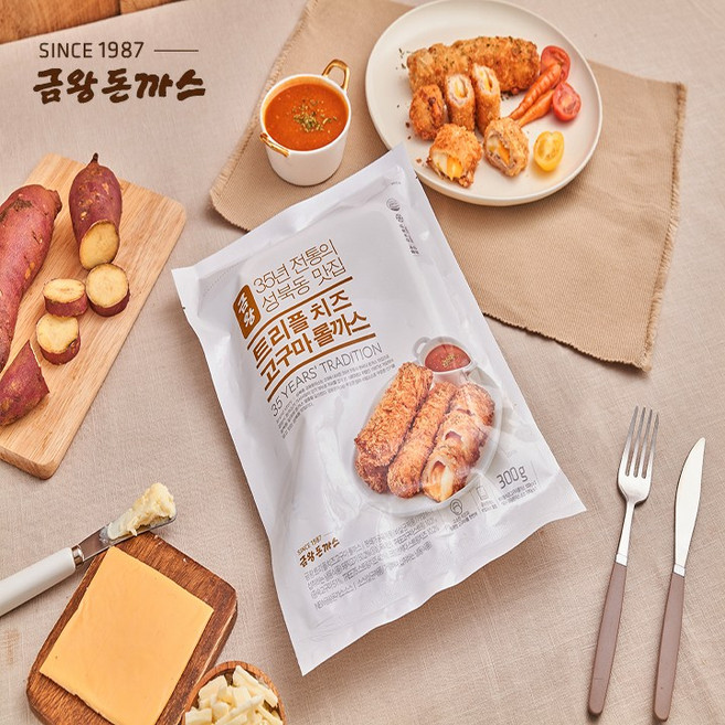 금왕돈까스 냉동 돈까스 세트 등심 치즈 치킨 함박 메뉴선택 간편식, 5세트, 200g