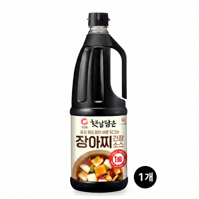 청정원 장아찌 간장소스, 1.7L, 1개