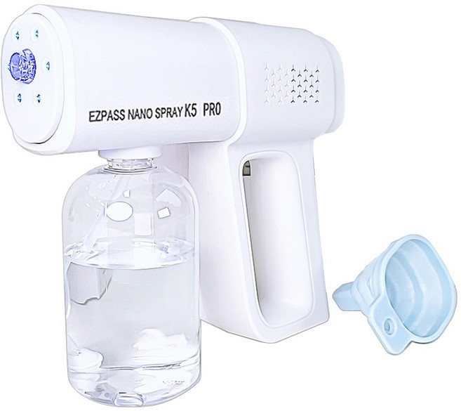 신형 K5 PRO 분사거리UP 분사량UP 방역소독기 자동 살균기 나노스프레이 K5 방역기 소독건 스프레이건