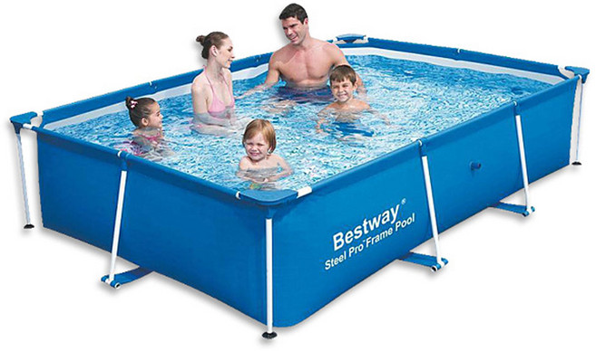 베스트웨이 원형사각 간이수영장(사이즈선택) 풀장, 17197-사각기둥수영장260, 1개