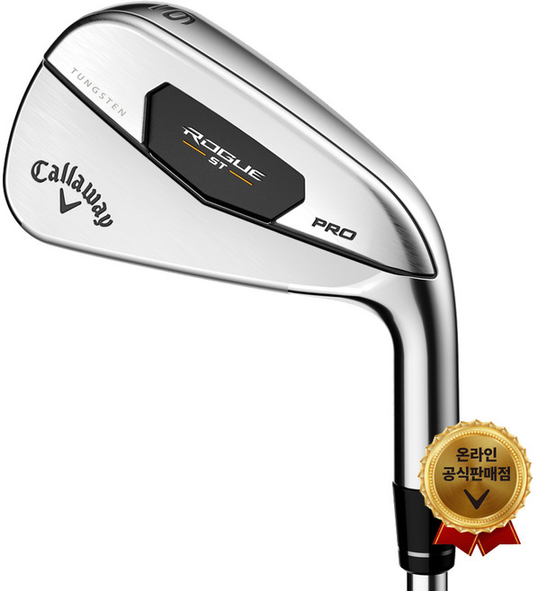 캘러웨이 남성용 로그 ST PRO 스틸 아이언 7종 세트 Dynamic Gold 95 R300
