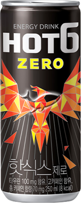 핫식스 제로 250ml, 1개