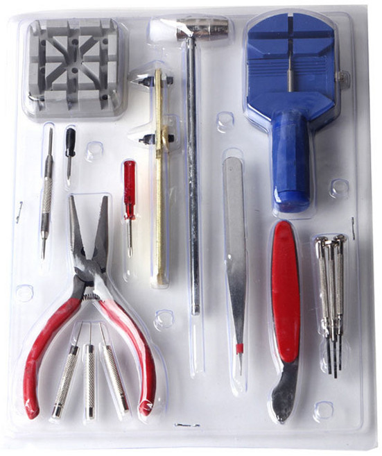 ETN 시계 수리 일반 공구세트, 15종, 1세트