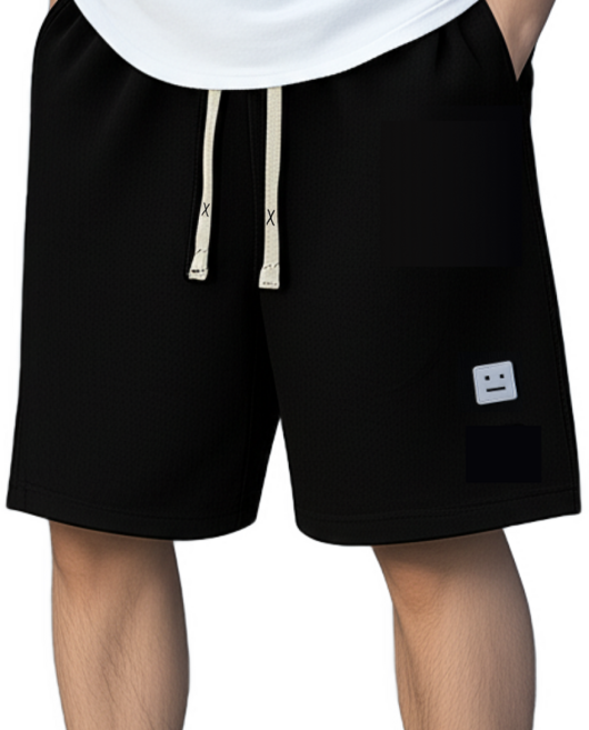 2XL-6XL 비크네 빅사이즈 와플 와이드 반바지