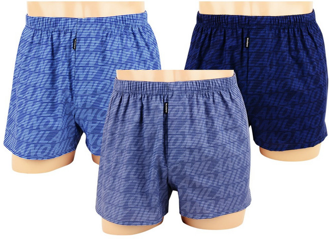 M.MILANO UNDERWEAR 밀라노 순면 남성팬티 사각 트렁크 3매입 MMT1001