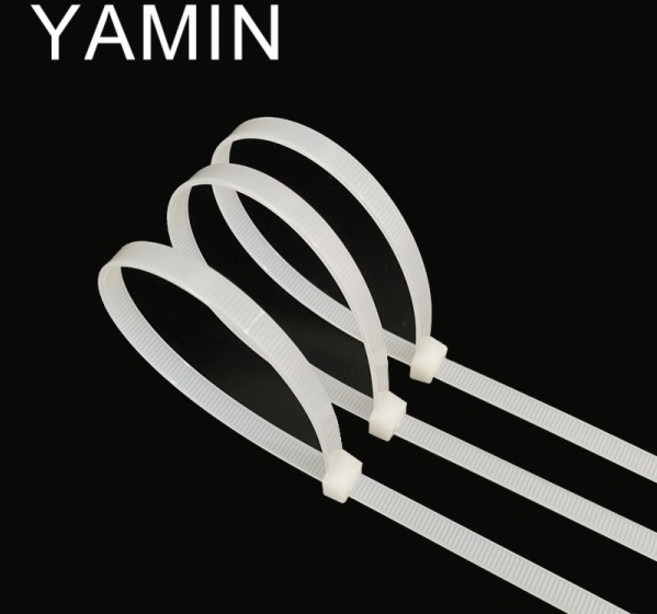 자동 잠금 플라스틱 나일론 케이블 타이 와이어 정리함 코드 로프 거치대 노트북 PC TV용 일회용 라벨 태그