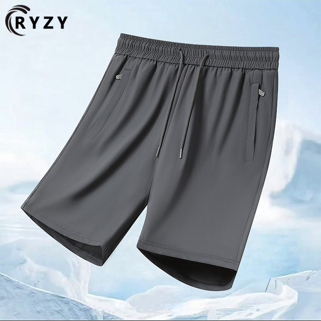 RYZY 冰絲涼感運動短褲