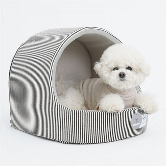 강아지 동글이 하우스 대형 1P 고양이 소파 숨숨집 all*217qx, 다크핑크, 1개