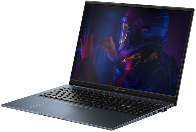 에이수스 2022 비보북 프로 15 OLED 라이젠7 라이젠 5000 시리즈 지포스 RTX 3050, 콰이어트 블루, 512GB, 16GB, Free DOS, M6500QC-MA004