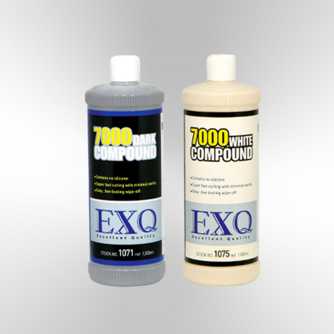 이엑스큐 7000방 컴파운드 화이트 다크 EXQ 7000 COMPOUND SN1075W(1L) SN1071D(1L) 미세 스크래치 스월마크 제거 신차유지관리용, 7000 컴파운드 D (다크), 1개