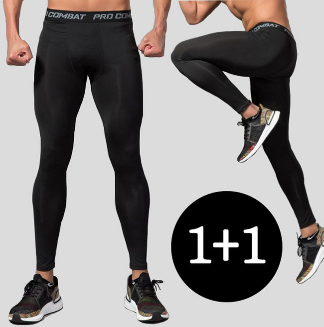 2개1세트 장사부 남자 스포츠 레깅스 9부