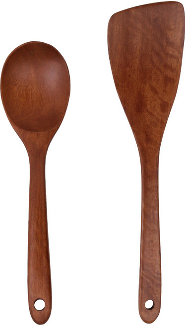 코시나 로즈우드 조리도구 2P 세트, 볶음주걱(중) + 사선뒤집개, 1개