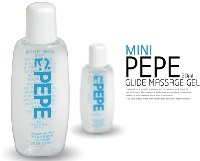 페페 꼬마젤- 미니 사이즈 휴대용 업소용, 50개, 20ml