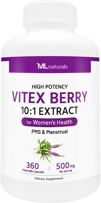 [미국번개배송] 신제품 착한명품 마이라이프 내추럴스 바이텍스 베리 500mg, 1개