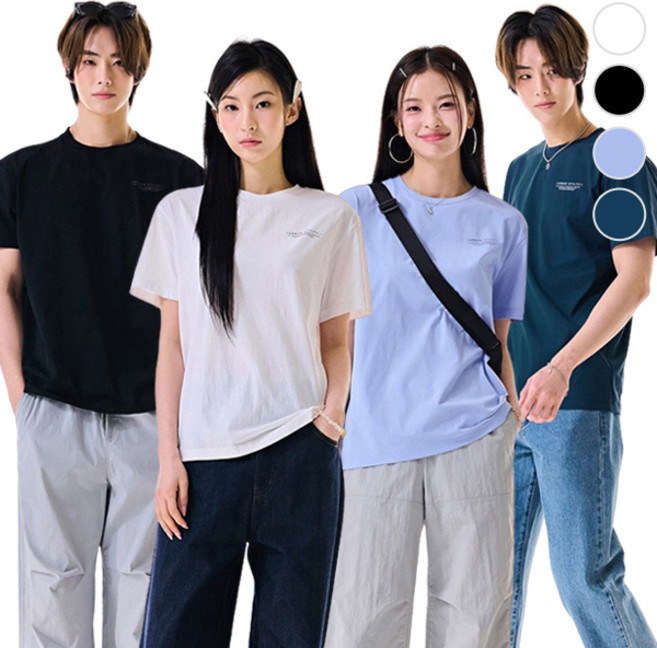 [체이스컬트] (본사직영)공용 essential COOL 반팔 T-SHIRT4Color