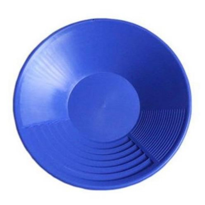 [모사찌] 사금채취도구 패닝접시 블루, 1개