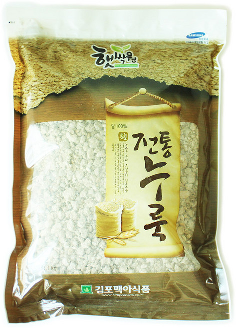 햇싹원 미국밀 전통누룩, 1개, 1kg