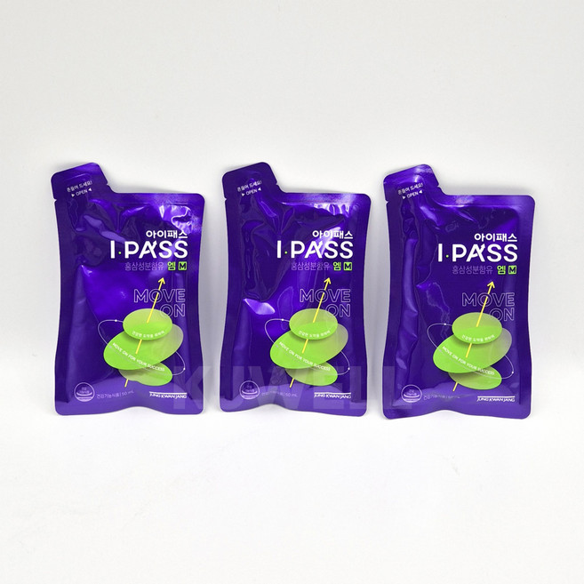 정관장 청소년 홍삼 아이패스 M 파우치 최신 정품, 60개, 50ml