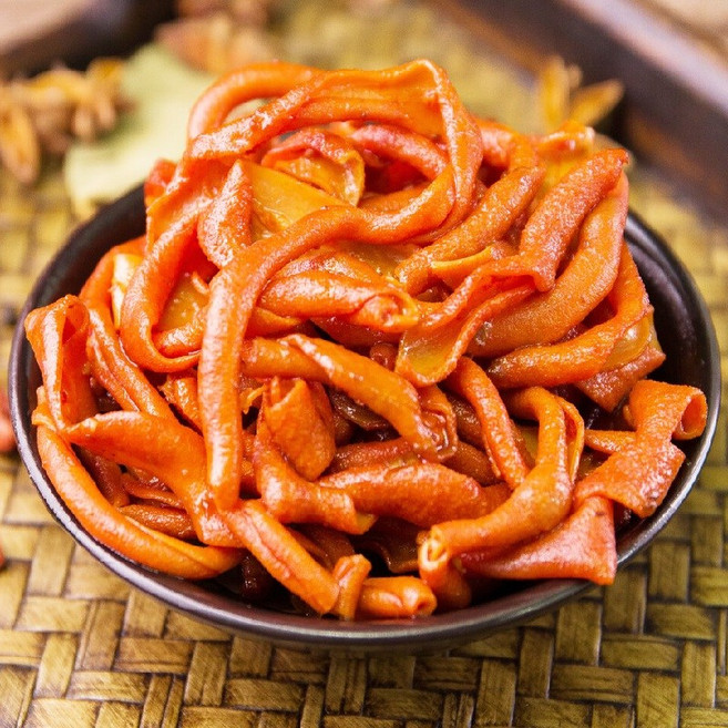 사천 마라오리 머리 목 마라술안주 중국식품, 100g, 1세트, 마라 야창, 매운맛