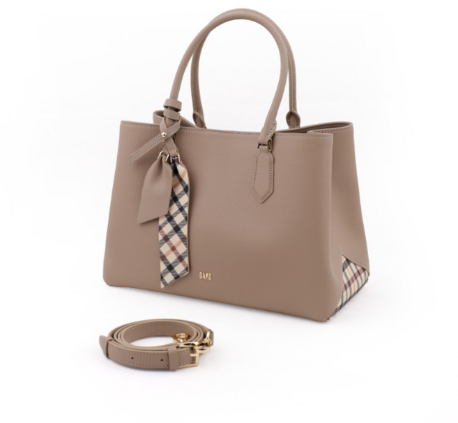 [국내백화점A/S] 닥스 토트백 크로스백 여성 명품 가죽 핸드백 체크가방