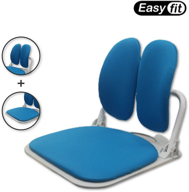 듀오백 DK 좌식 의자 커버 호환커버 922 925, 라이트블루