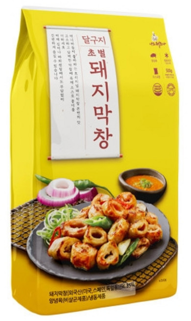 [청하FnS] 달구지 초벌돼지막창 1kg (소스200g포함), 1개, 200g