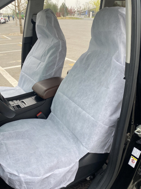 차량용 일회용 시트커버 부직포 정비용 오염방지 덮개 카키, 1개, 6_그레이 차량 5인승 1세트 140x72cm