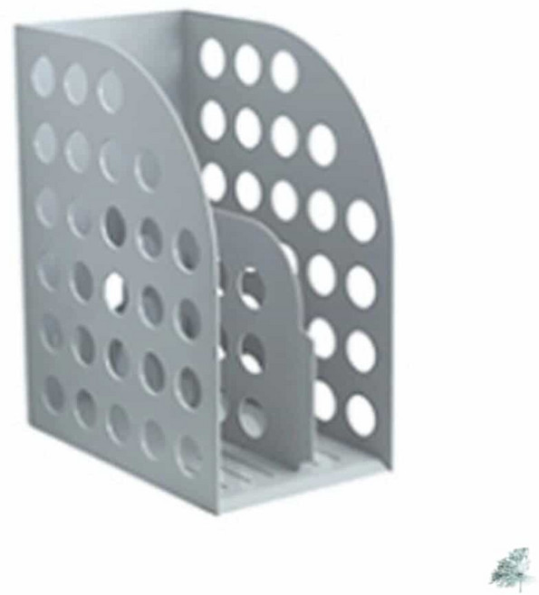 더캔바 대형서류꽂이 메가화일박스 06054 36300 연회색 책꽂이